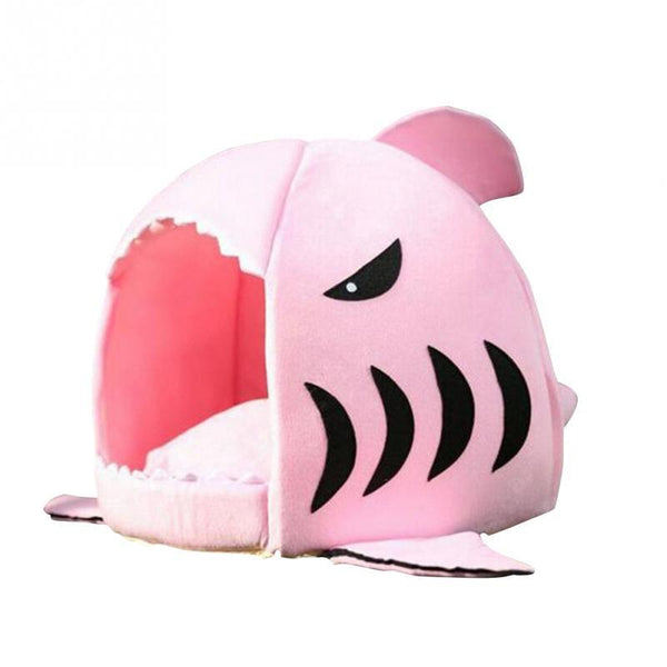 Warm Soft Shark Pet Kennel