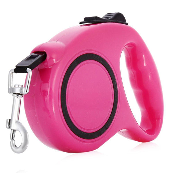 One-handed Retractable Dog Leash