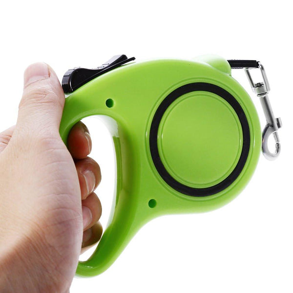 One-handed Retractable Dog Leash