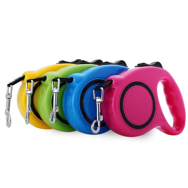 One-handed Retractable Dog Leash