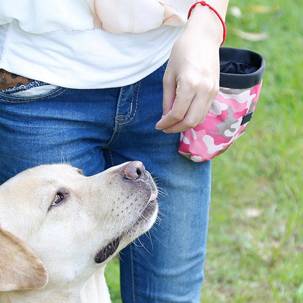 Camouflage Walking Food Treat Snack Bag
