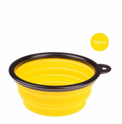 Collapsible Silicone Feeding Travel Bowls