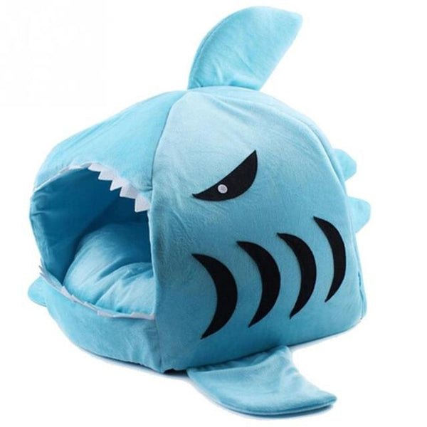 Warm Soft Shark Pet Kennel